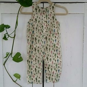 Baby Wrangler Vintage Inspired Cactus 🌵Romper